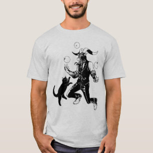 Camiseta Brincando com um gato