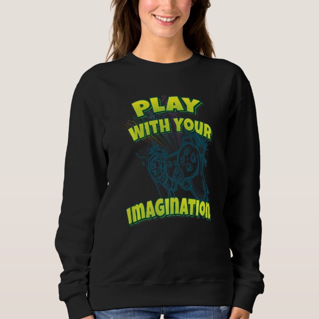 Camiseta Brincar Com Sua Imaginação (Frente)