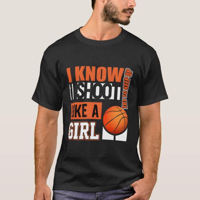 Camiseta Brincar Como Um Presente De Basquete Para Jogadore (Frente)