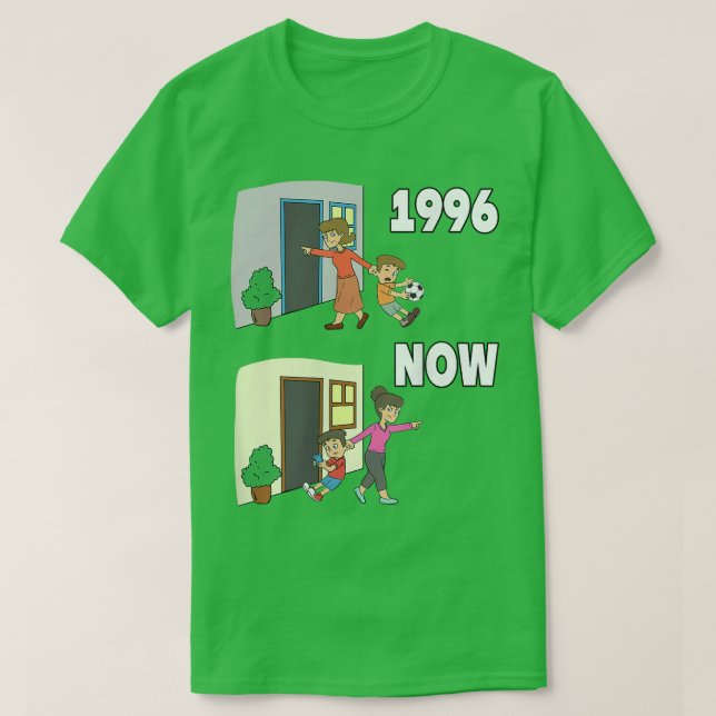 Camiseta Brincar hoje na época educação sobre memória infan (Frente do Design)