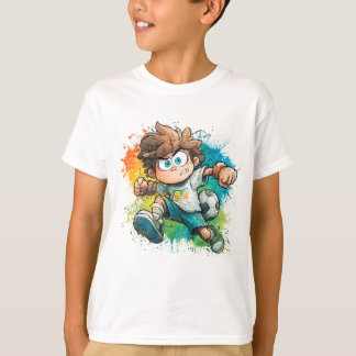 Camiseta Brincar, Rir, Ganhar: Jovens Víblias
