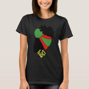 Camiseta Brinco de Professora Negra Irmã Mulheres Melanina