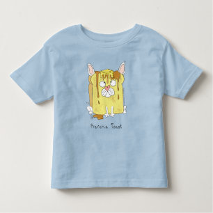 Camiseta Brinde francesa Bulldog Kid's Toddler Tirt