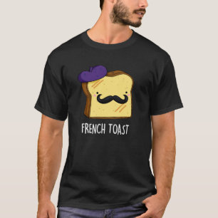 Camiseta Brinde Francesa Pão Engraçado Pun Escuro BG