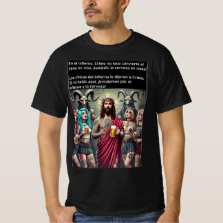 Camiseta Brindemos por el Infierno y la Cerveza