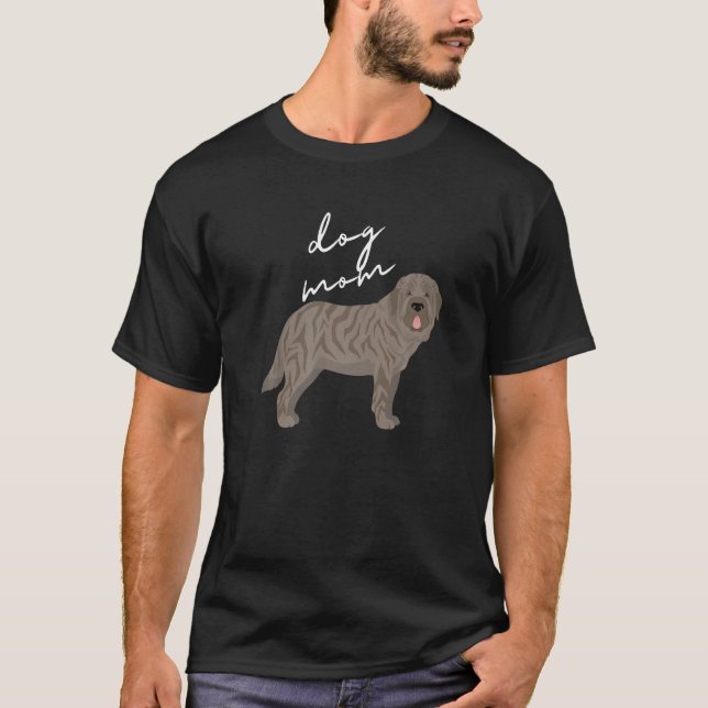 Camiseta Brindle Spain Mastiff Dog Mãe Mulher (Frente)