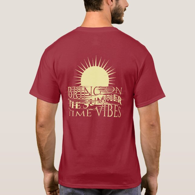 Camiseta Bring On The Summer Time Vibes  (Verso)