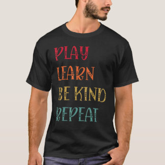 Camiseta Brinque Aprenda Seja Gentil Repita Dia Anti Bullyi