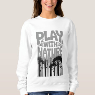 Camiseta Brinque Com a Natureza A Natureza É o Playground F