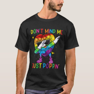 Camiseta Brinquedo Colorido Não Me Importa Apenas Colocar P
