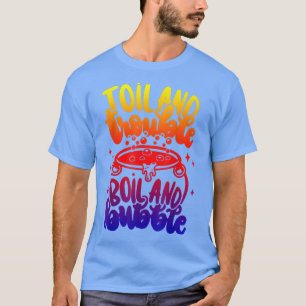 Camiseta Brinquedo E Problemas, Ferro E Bolha, Halloween Hu
