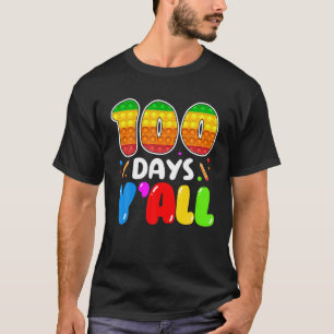 Camiseta Brinquedo Fidget 100 Dias Vocês Todos Poppin 100