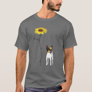 Camiseta Brinquedo Fox Terrier, Meus Amigos, Meu Sol