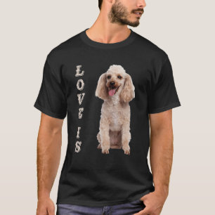 Camiseta Brinquedo Poodle Men Crianças Cachorros Mãe Pai Ad