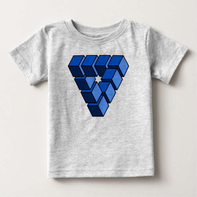 Camiseta Brinquedo preto engraçado Trava Triângulo Arte vet (Frente)