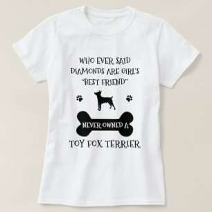 Camiseta Brinquedo Raposa Terrier Cachorro Raça Melhor