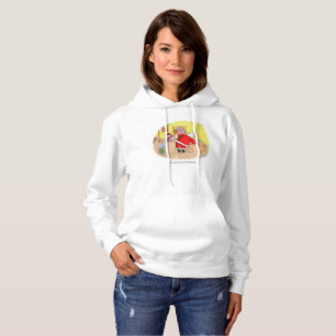 Camiseta Brinquedos baratos, camisolas brancas de capuz