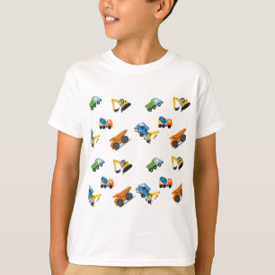 Camiseta Brinquedos de Construção para Crianças