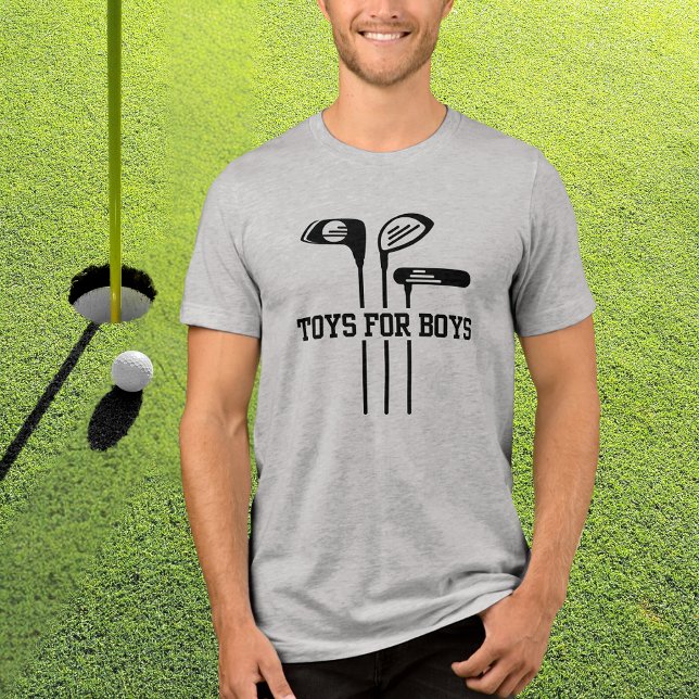 Camiseta Brinquedos Engraçados de Golf para Rapazes e Golf  (Criador carregado)