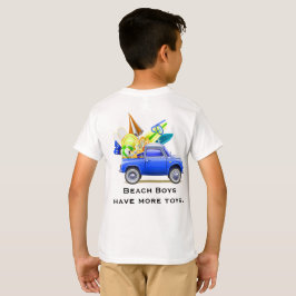 Camiseta Brinquedos para garotos de praia