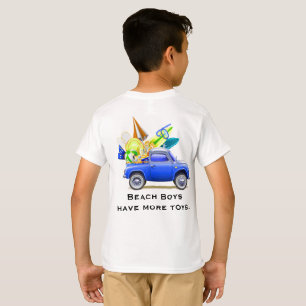 Camiseta Brinquedos para garotos de praia