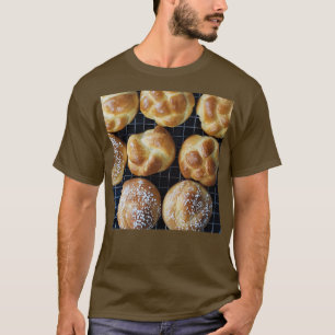 Camiseta Brioche cozido fresco do forno