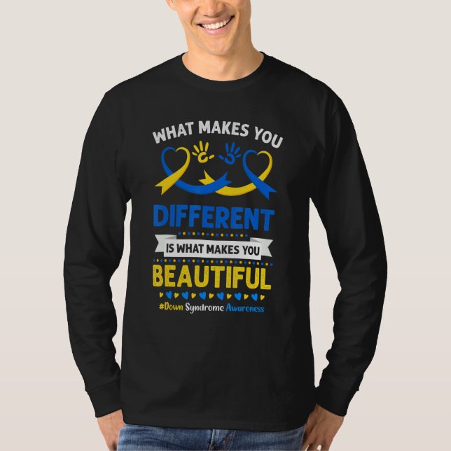 Camiseta Brisa de Sensibilização para a Síndrome de Down T2 (Frente)