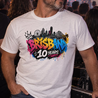 Camiseta Brisbane 10 anos