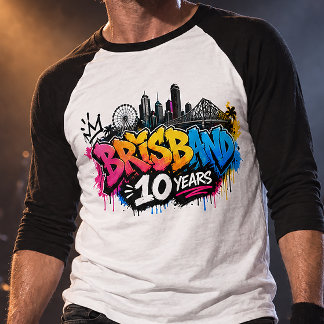 Camiseta Brisbane 10 anos