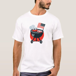 Camiseta brisket butts ribs & freedom