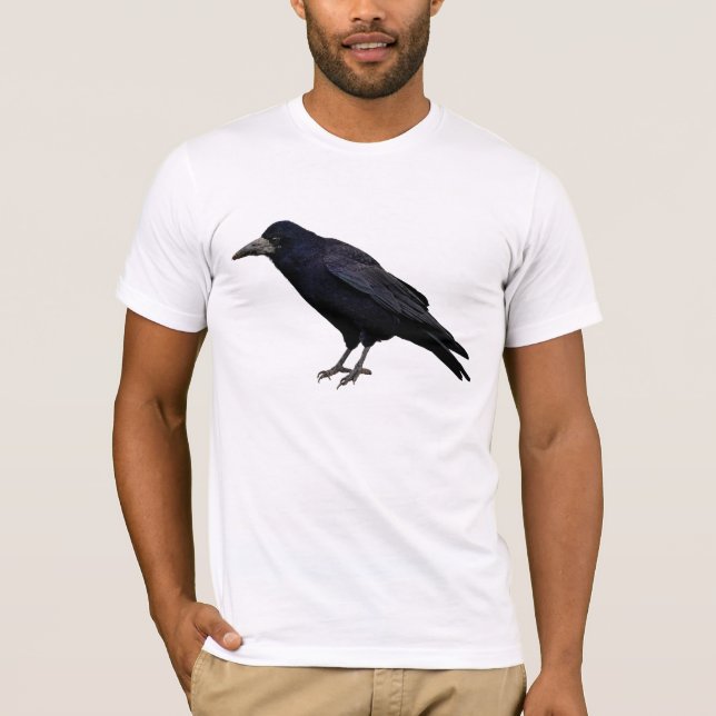 Camiseta Britânica Rook Corvid-lover (Frente)