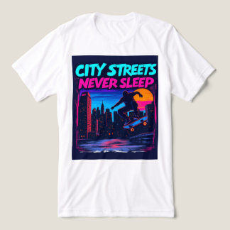 Camiseta Brite-T Ciry Streets Never Sleep 0019036