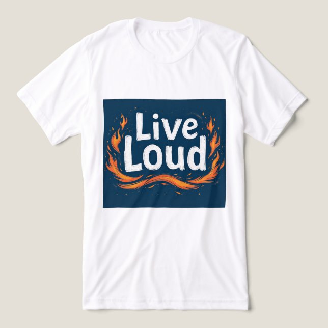 Camiseta Brite-T Live Loud 0018921 (Design frontal)