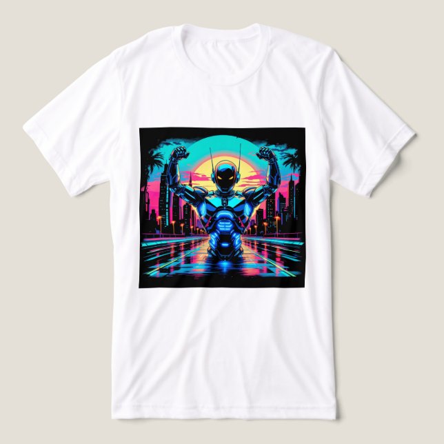 Camiseta Brite-T Robot Forte 0018898 (Design frontal)