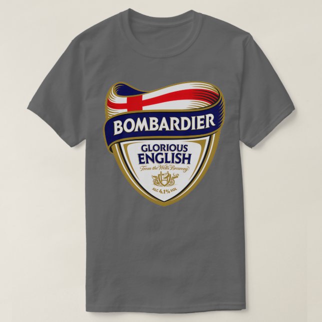 Camiseta British Ale (Frente do Design)
