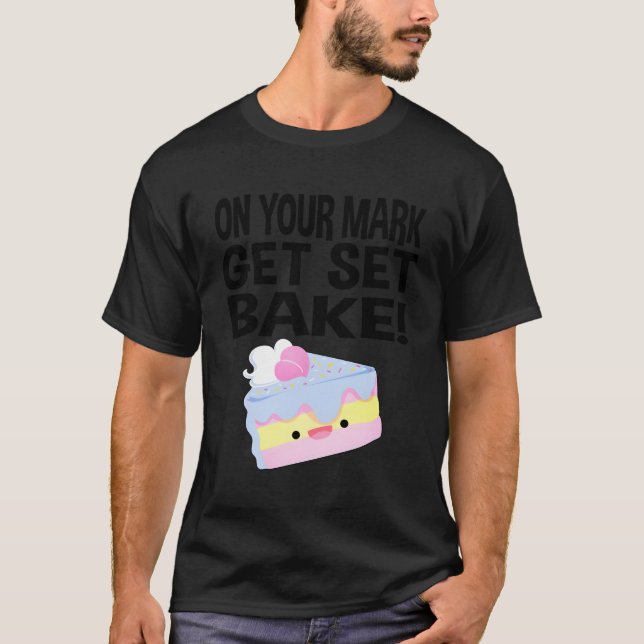 Camiseta British Baking Show Oferece Presentes Baking T Shi (Frente)