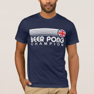 Camiseta British Beer Pong Champion