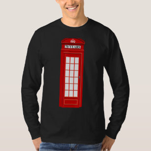 Camiseta British England London Red Telephone Box Telefone
