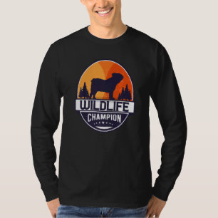Camiseta British English Bulldog Retro