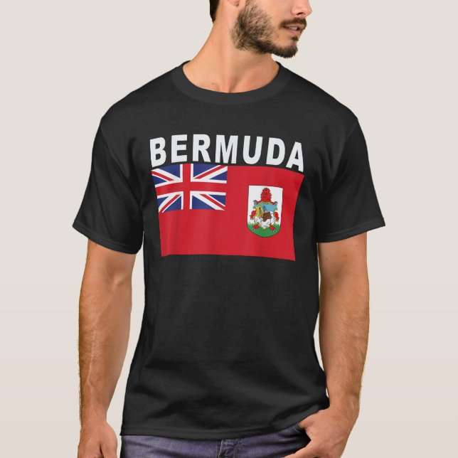 Camiseta British Overseas Territory Flag of Bermuda T Shirt (Frente)