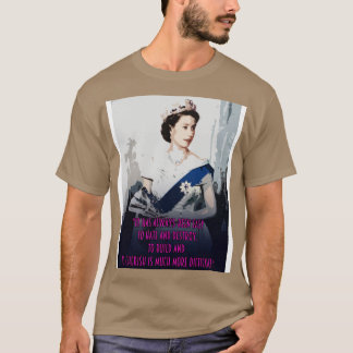 Camiseta British Queens Platinum Jubilee - Honrando O Eli