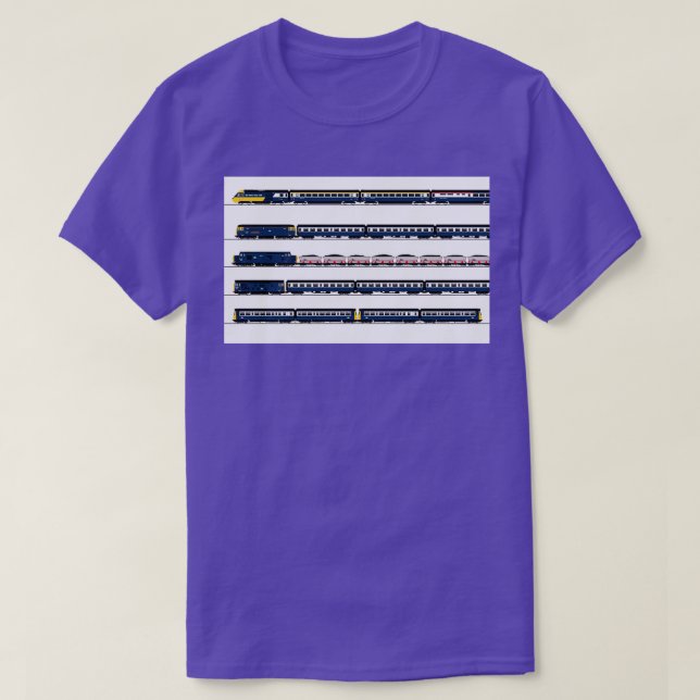 Camiseta British Rail 2 (Frente do Design)