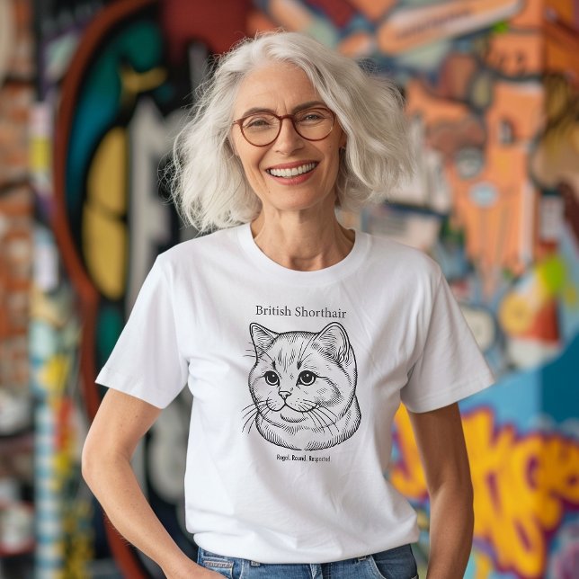 Camiseta British Shorthair (Criador carregado)