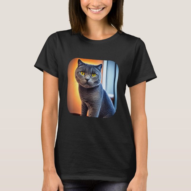 Camiseta British Shorthair Cat 6 (Frente)