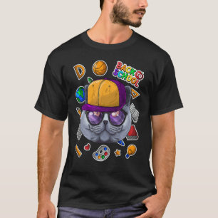 Camiseta British Shorthair Volta às Aulas Primeiro Dia de A