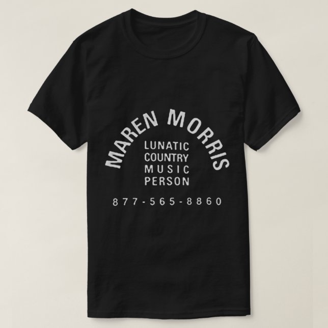 Camiseta Brittany Aldean Maren Morris (Frente do Design)