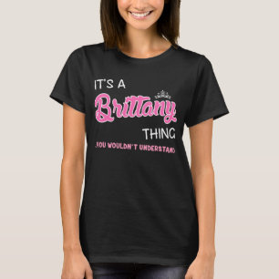 Camiseta Brittany coisa que você não entenderia