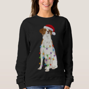 Camiseta BRITTANY SPANIEL À Luz De Natal Xmas