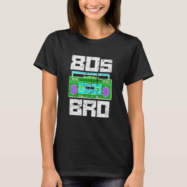 Camiseta Bro 1980 Partido 80 Irmão Cassette Pla (Frente)