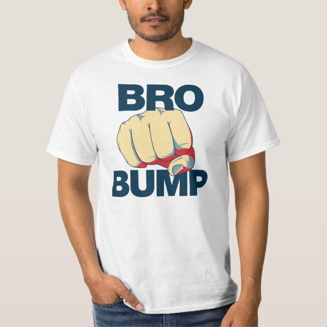 Camiseta Bro Bump Funny mens (Frente)